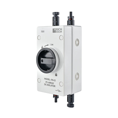 Solar PV DC Quick Disconnect Switch – 1500V 55A, 2 Pole, 1 String, Easy to Install