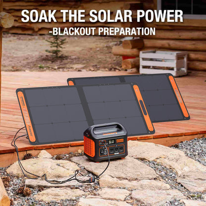 Jackery SolarSaga 100W Add-On Foldable Bifacial Solar Panel