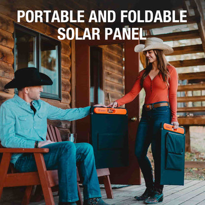Jackery SolarSaga 100W Add-On Foldable Bifacial Solar Panel