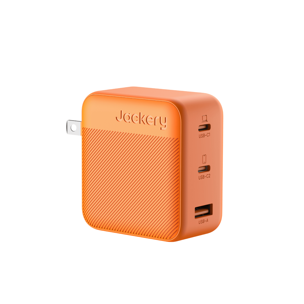 Jackery 102W GaN Fast Charger – 3-Port USB-C/USB-A Wall Adapter