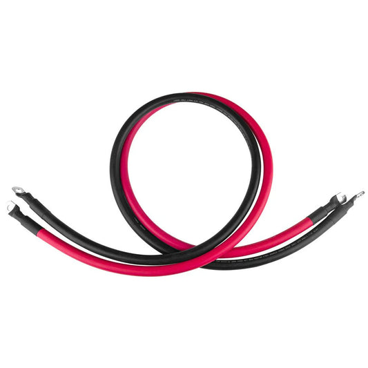 2/0 AWG 5Ft Battery Cable, Heavy-Duty Copper Wire for High Current Solar Systems