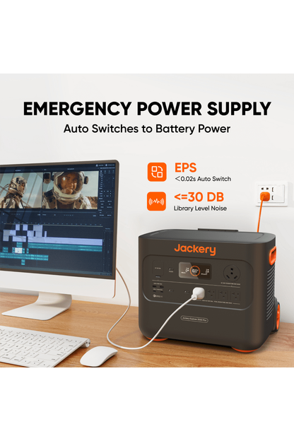 Jackery Explorer 2000 Plus Series – Solar Generator Bundles with Expansion Options (4kWh–6kWh)