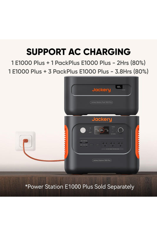Jackery Battery Pack 1000 Plus – 1264Wh Expansion Battery for Explorer 1000 Plus