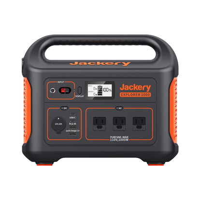 Jackery Explorer 1000 Series – Portable Power Stations & Solar Generator Bundles