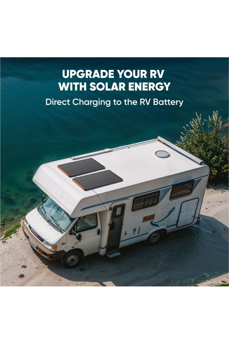 Jackery SolarSaga 100 Prime 100W Bifacial IBC Solar Panel