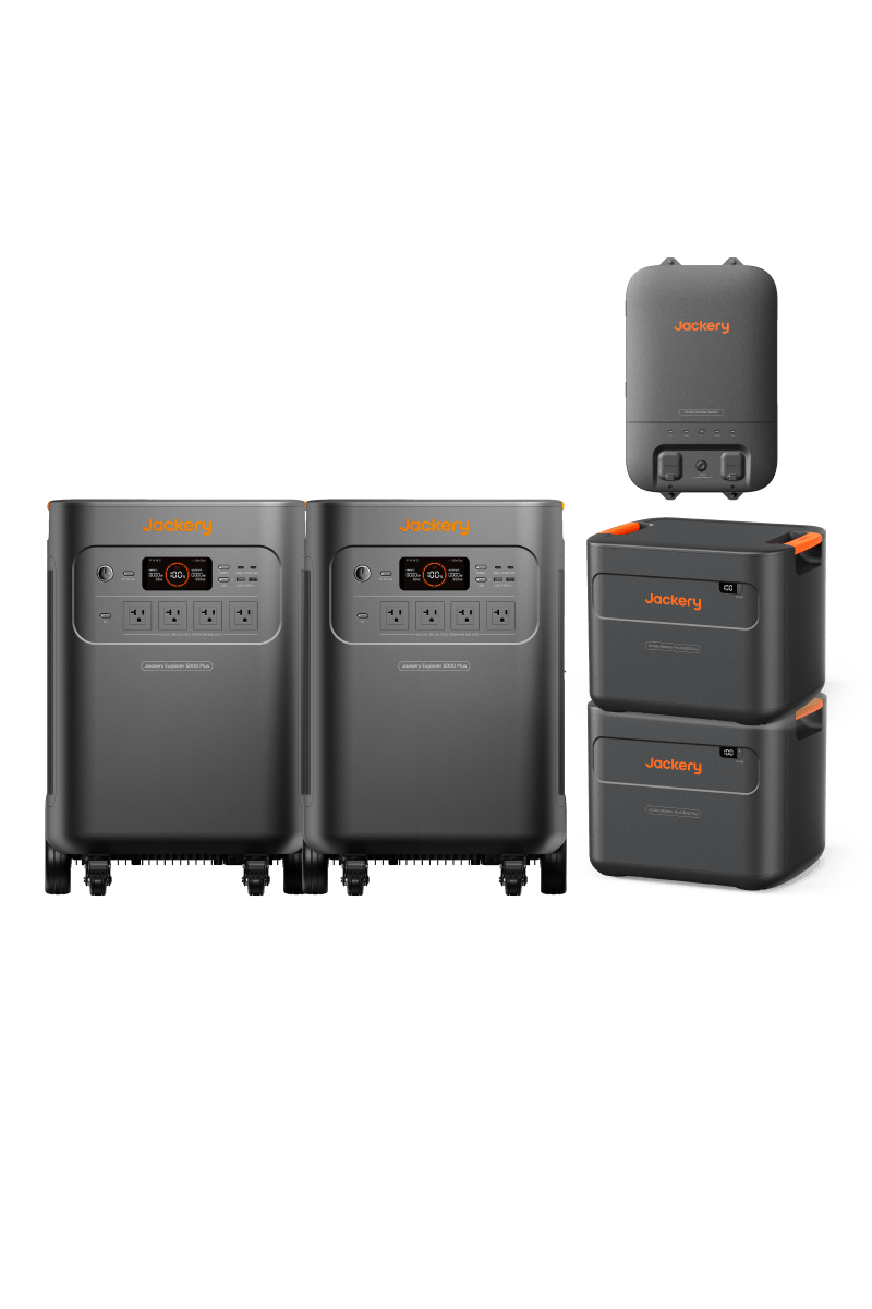 Jackery Explorer 5000 Plus Series – Whole-Home Backup & Solar Generator Bundles with Free Gift