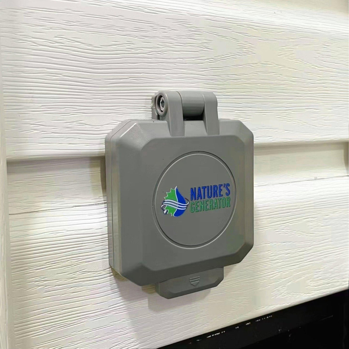 Nature's Generator 30A Power Inlet Box – Outdoor Generator Connection for Transfer Switches