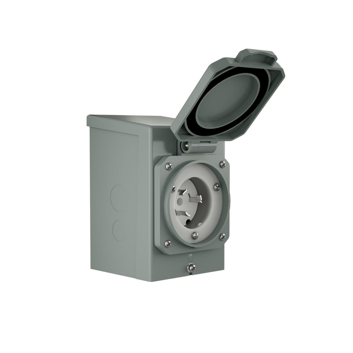 Nature’s Generator 50A Power Inlet Box – Outdoor Generator Interface for Transfer Switches