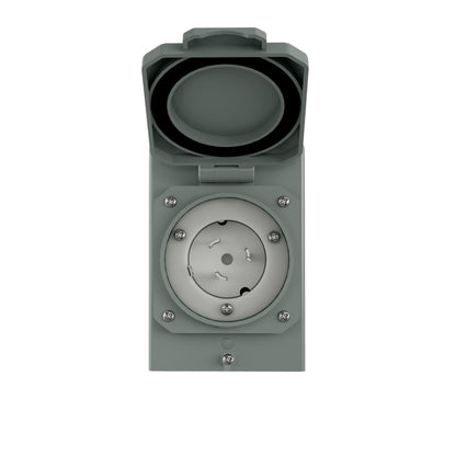 Nature’s Generator 50A Power Inlet Box – Outdoor Generator Interface for Transfer Switches