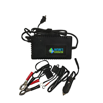 Nature's Generator Battery Charger / Maintainer – 12V Smart Charging Accessory