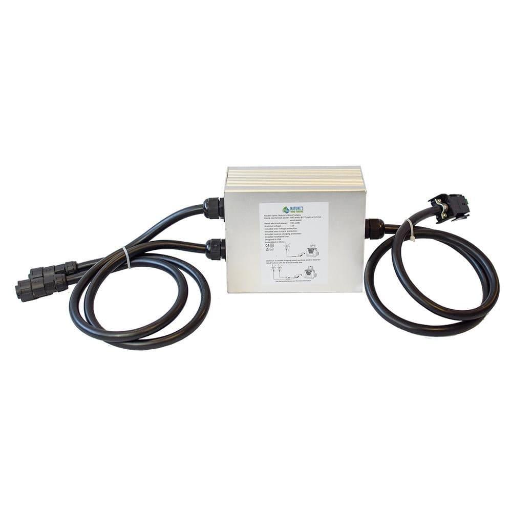 Nature's Generator Dual Wind Turbine Controller Box, Wind Input Expansion, Compatible with Powerhouse & Elite