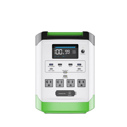 Nature’s Generator Lithium 1800 Power Station, 1800W Solar Generator with LiFePO₄ Battery