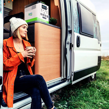 Nature’s Generator Lithium 1800 Solar Generator – 1800W Portable Power Station with LiFePO4 Battery