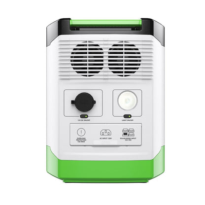 Nature’s Generator Lithium 1800 Solar and Wind Generator – Expandable Backup Power System