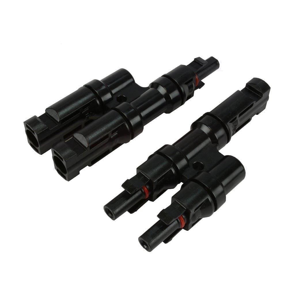 Nature’s Generator Power Panel Kit – 100W Solar Panel with 50-Foot Cable & MC4 Branch Connector