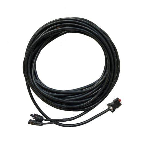 Nature’s Generator Power Panel Kit – 100W Solar Panel with 50-Foot Cable & MC4 Branch Connector