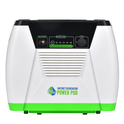 Nature's Generator Power Pod – 1200Wh Battery Expansion with Solar Input