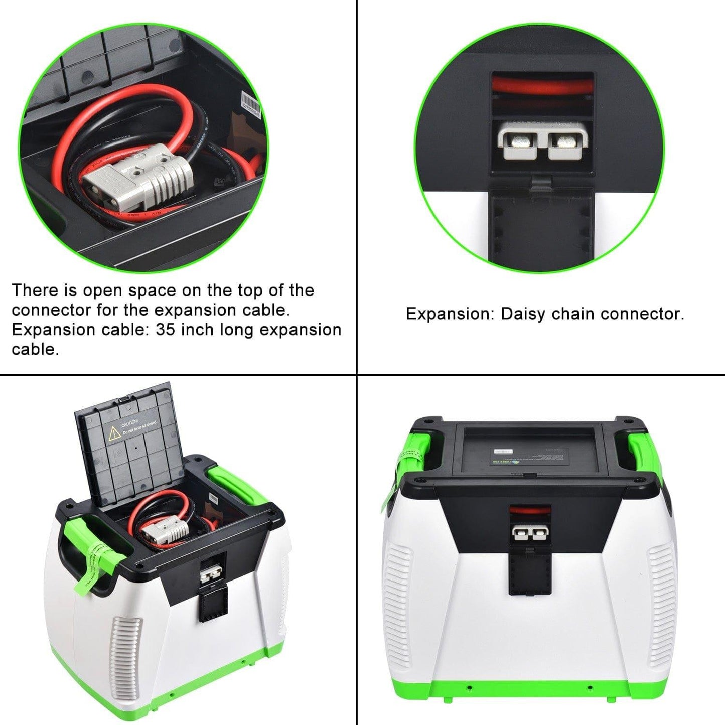 Nature's Generator Power Pod – 1200Wh Battery Expansion with Solar Input