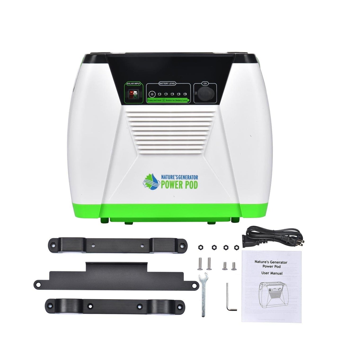 Nature's Generator Power Pod – 1200Wh Battery Expansion with Solar Input