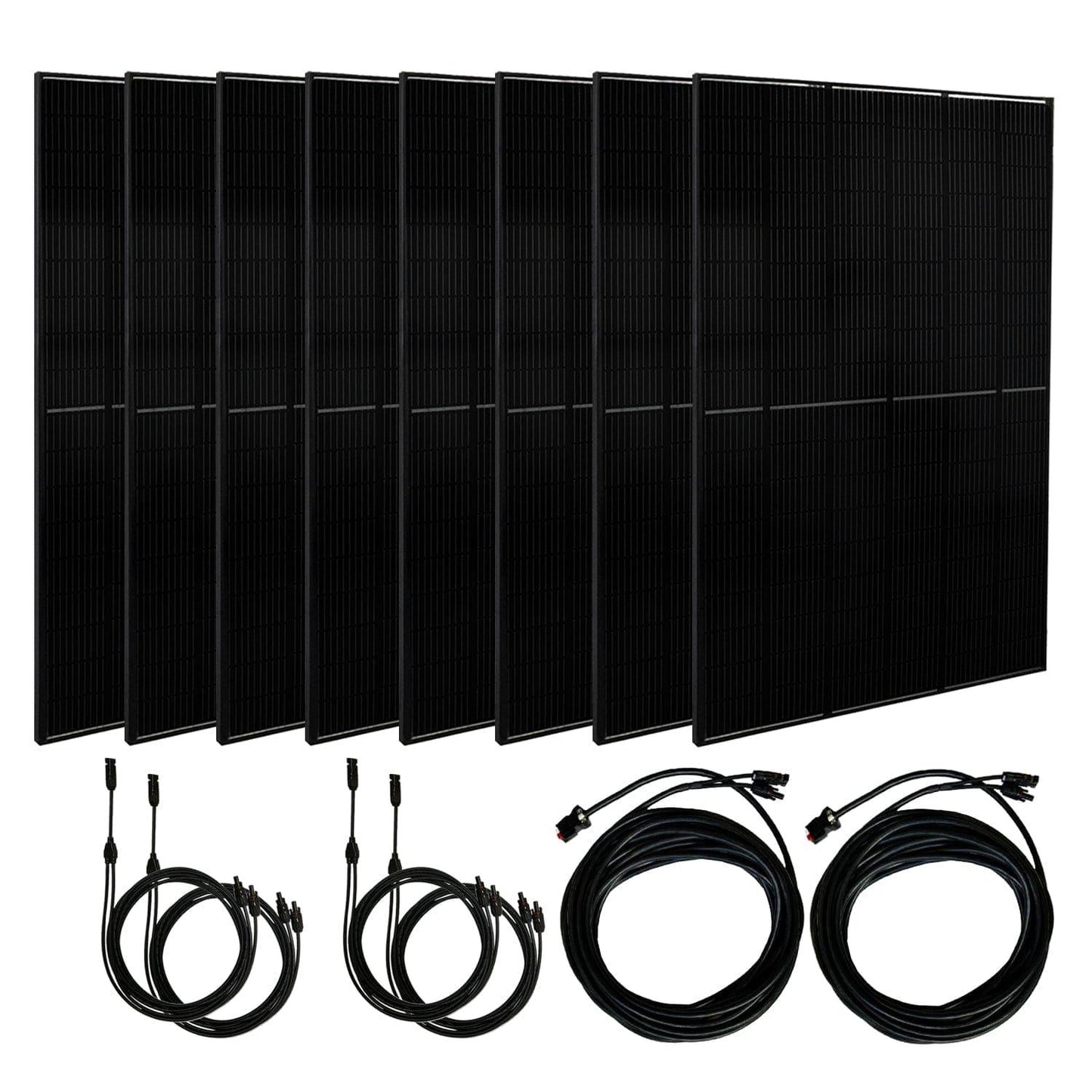 Nature’s Generator Powerhouse Platinum Plus PE System – 7200W Solar Generator Kit with 6 Panels & PE Transfer Switch