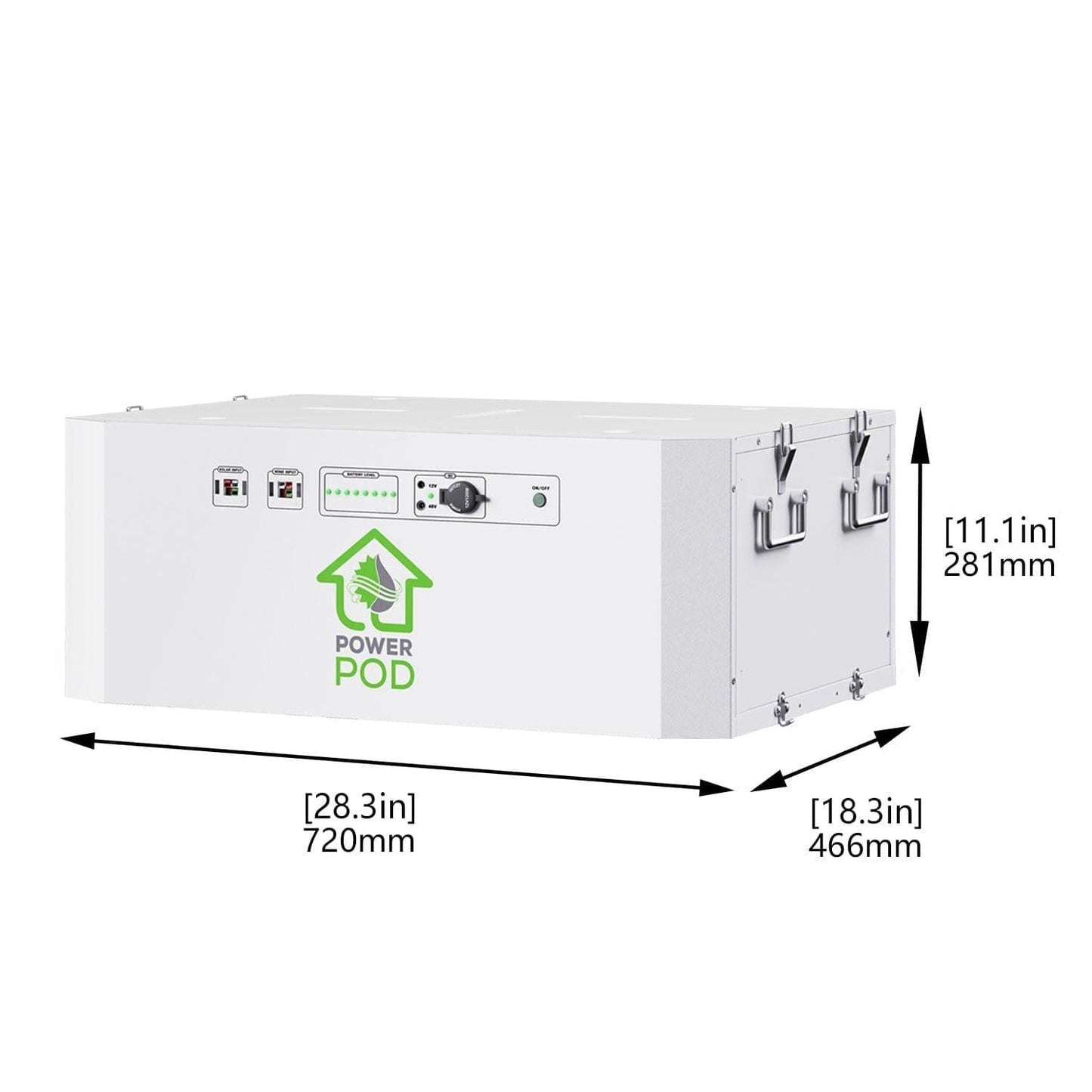Nature’s Generator Powerhouse Power Addition – Expandable Battery Module for Backup & Off-Grid Systems