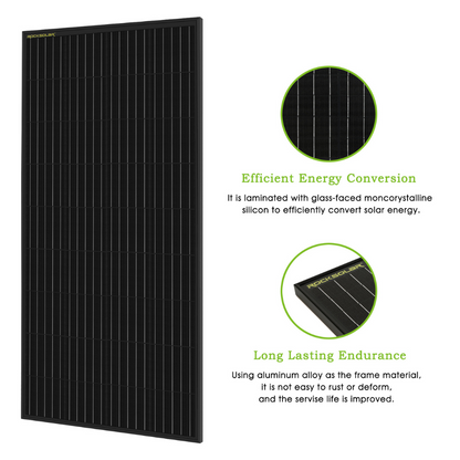 ROCKSOLAR 1320W 24V Rigid Solar Panel Kit – High-Efficiency Off-Grid Starter System