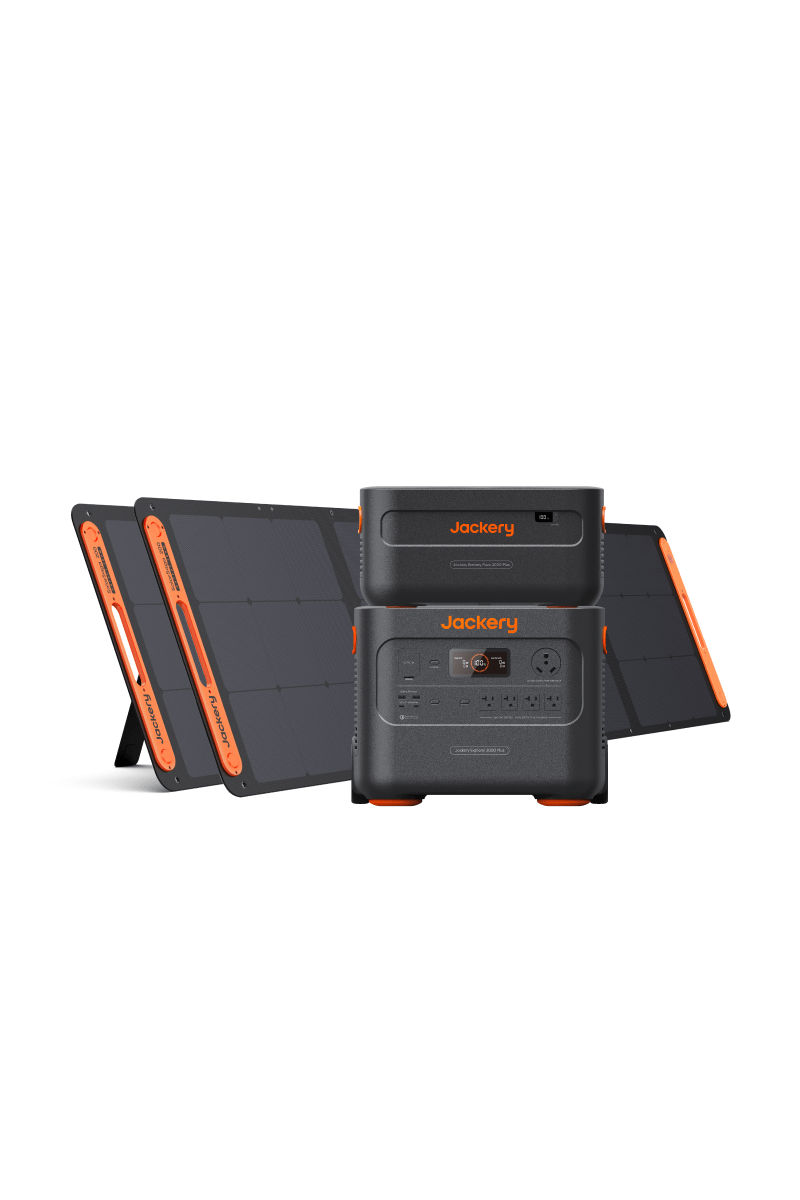 Jackery Explorer 2000 Plus Series – Solar Generator Bundles with Expansion Options (4kWh–6kWh)