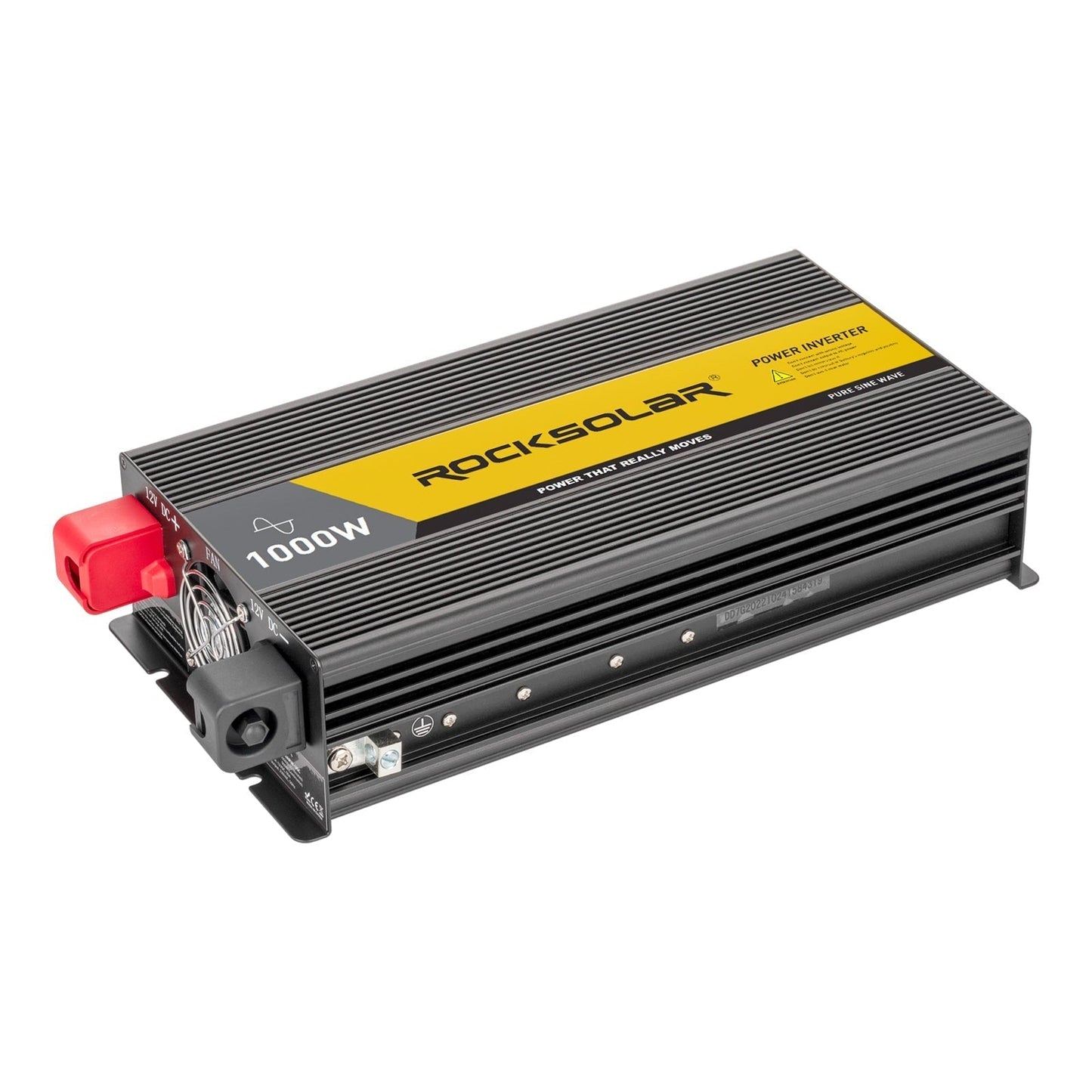 ROCKSOLAR 1000W 12V Pure Sine Wave Inverter – Remote-Controlled AC Converter for Off-Grid Powe